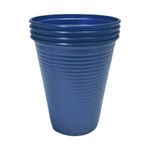 Copo-Plastico-Perolado-Azul-Petroleo-200ml-c-50---Bello
