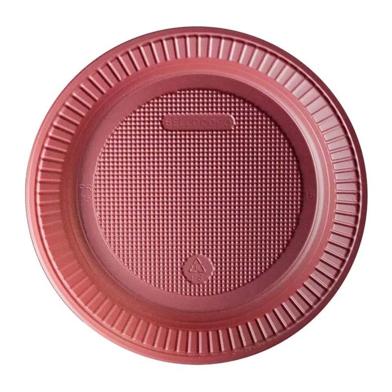 Prato-Perolado-Vinho-Bordo-15cm-c-10---Bello