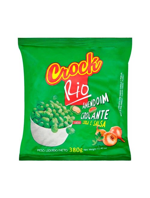 Amendoim Crocante Cebola e Salsa 380g - Crock Rio