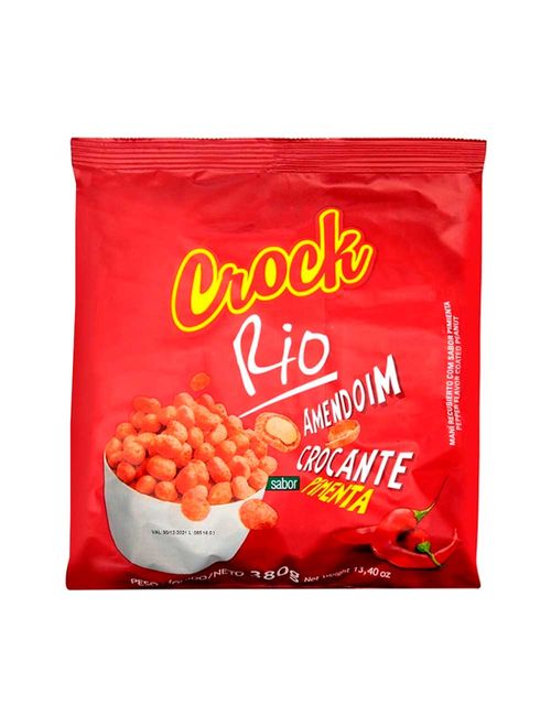 Amendoim Crocante Pimenta 380g - Crock Rio
