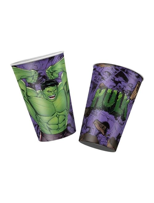 Hulk Core Copo Papel c/12 - Regina