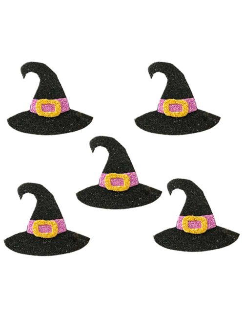Decoração Halloween Chápeu de Bruxa c/5 - Piffer