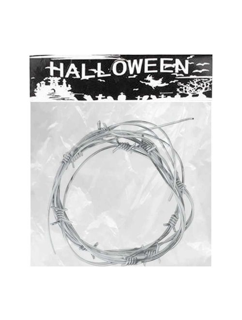 Halloween Arame Farpado Plástico Decorativo - Cromus