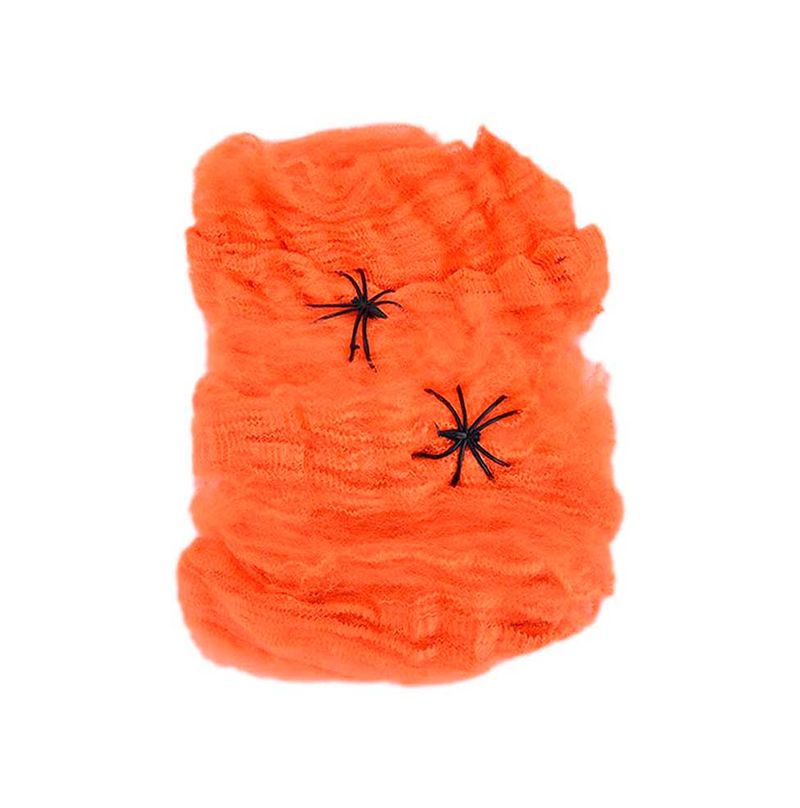 Halloween-Teia-Aranha-Laranja-18g---Cromus