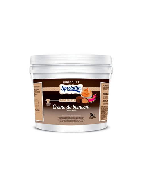 Crema Cobertura P/ Gelados Sabor Creme de Bombom 3kg - Selecta