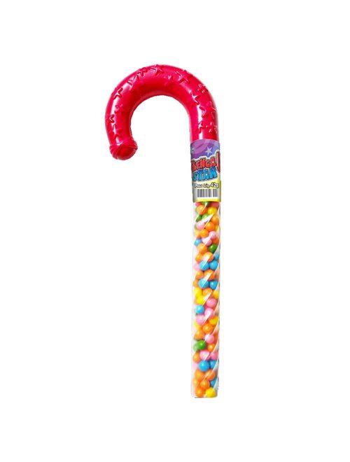 Brinquedo Bengala Star com Balinhas Un 42g - Candy Toy