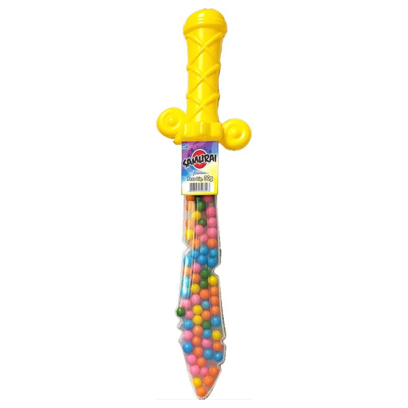 Brinquedo-Espada-Samurai-com-Balinhas-Un-30g---Candy-Toy