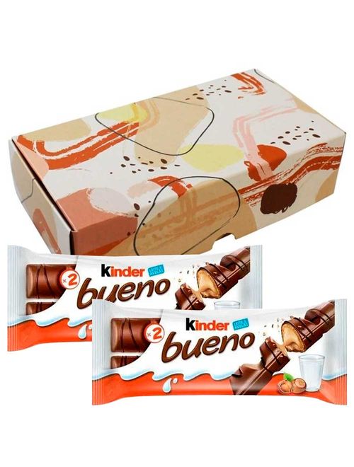 Kit Presente Afeto - Caixinha + Kinder Bueno