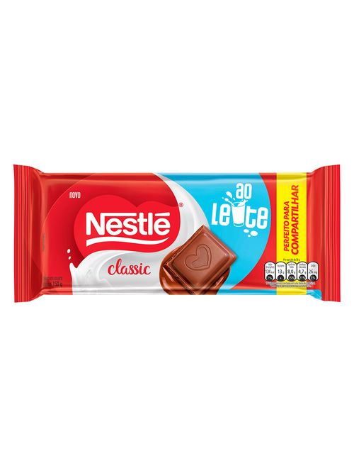 Chocolate ao Leite Classic 150g - Nestlé