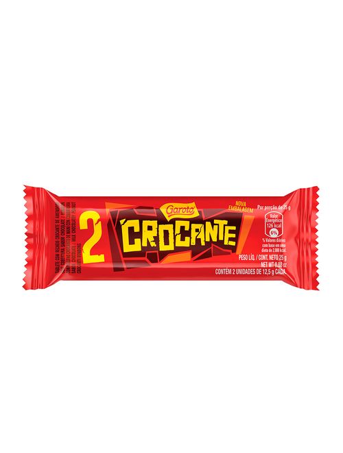 Chocolate Crocante 25g c/30 - Garoto