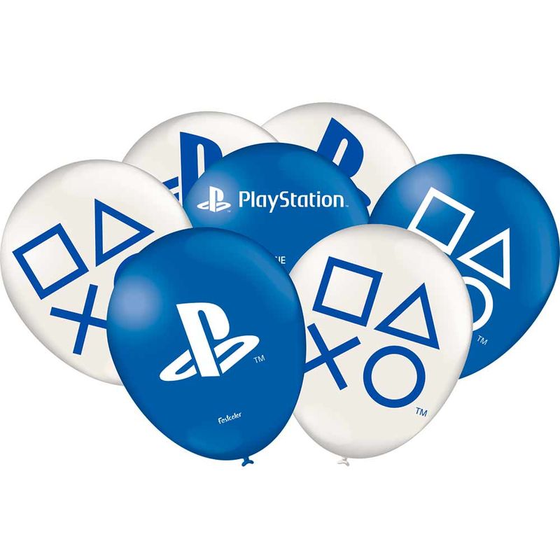 PlayStation-5-Balao-Azul-e-Branco-c-25---Festcolor