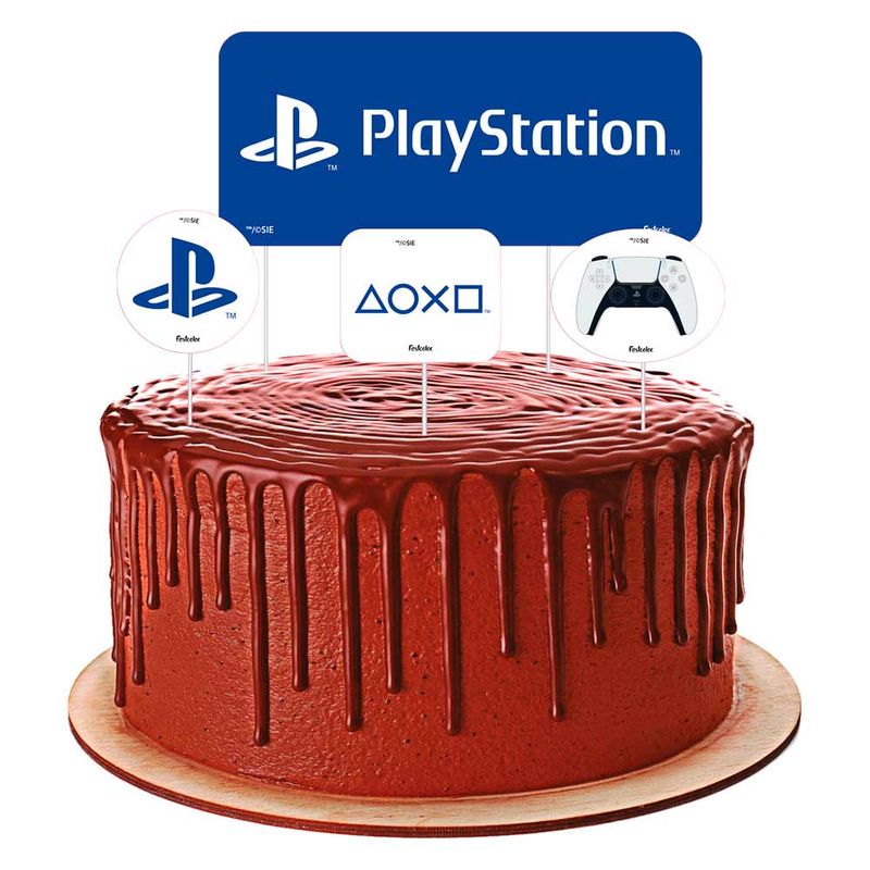 Bolo de Comando Ps5 PlayStation™ - Entrega em 24h - ChefPanda