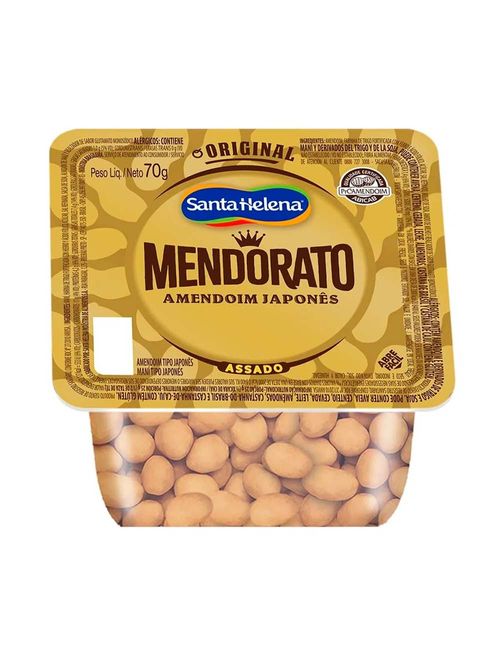 Amendoim Japonês Mendorato Sabor Original 70g - Santa Helena