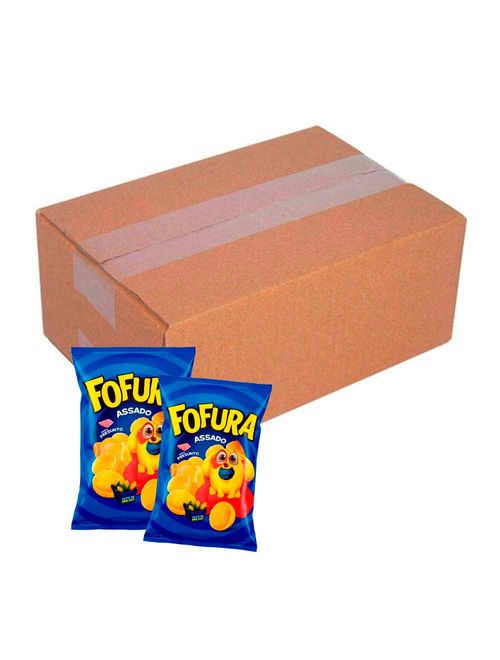 Kit Salgadinho Fofura Sabor Presunto 70g c/10 - Lucky
