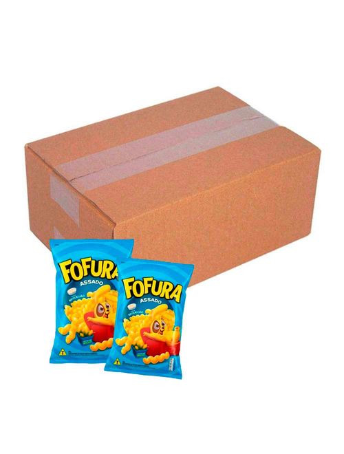 Kit Salgadinho Fofura Sabor Requeijão 70g c/10 - Lucky