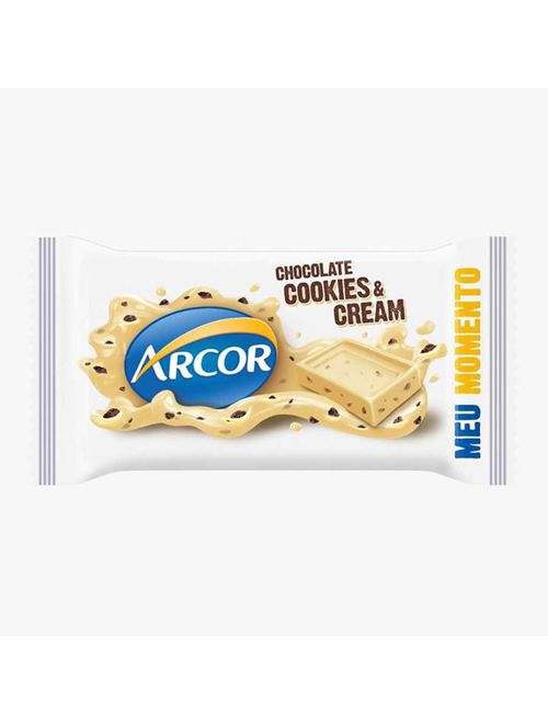 Tablete Cookies&Cream 20,5g c/18 - Arcor