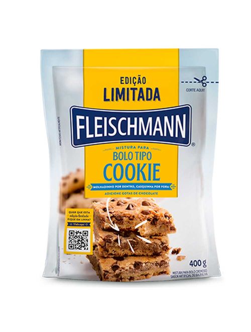Mistura para Bolo Cookies 400g - Fleischmann