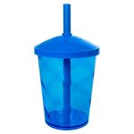 Mini-Copo-Shake-com-Tampa-e--Canudo-Translucido-Azul-300ml---Comix-Plasticos