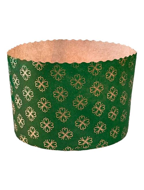 Forma Panetone Verde 500g c/12 - Sulformas