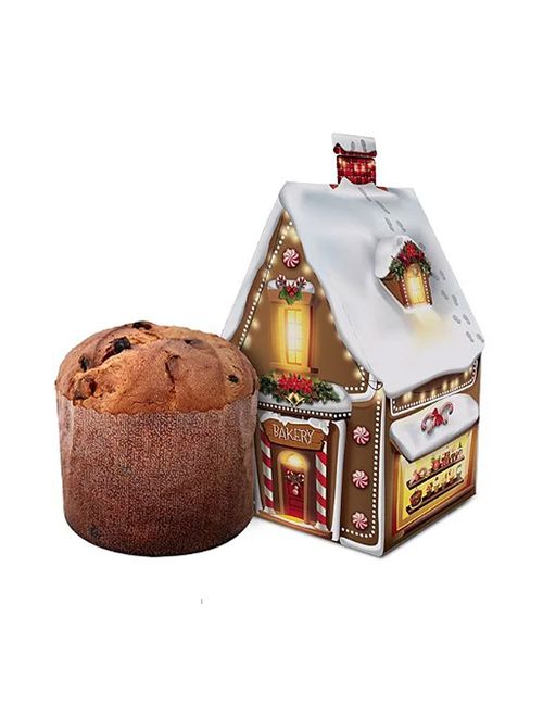 Caixa Casa do Noel para Panetone 500g - Sulformas