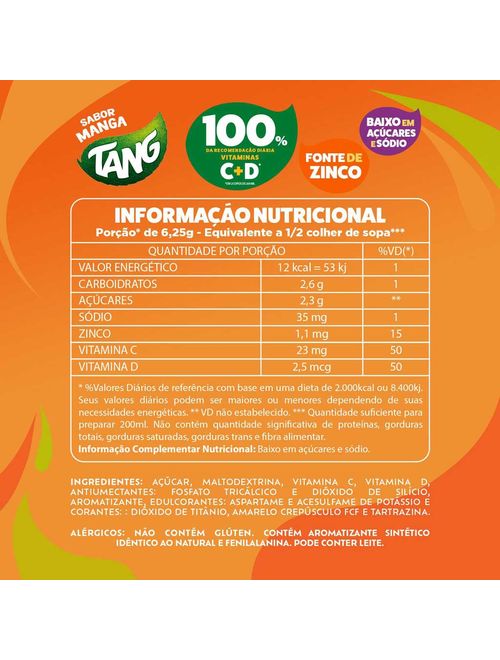 Refresco em Pó Tang Manga 18g - Suchard