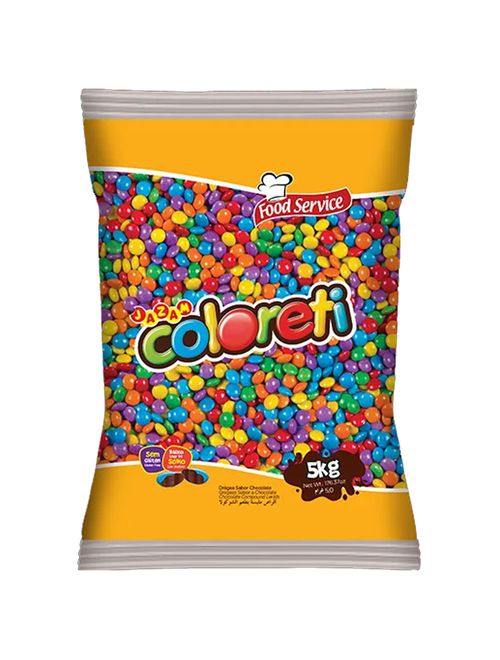 Confeito de Chocolate Coloreti 5kg - Jazam