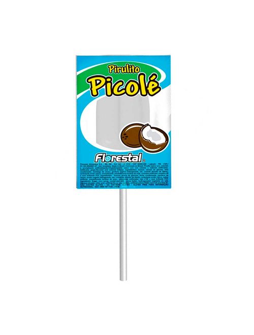Pirulito Picolé Coco c/50 - Florestal
