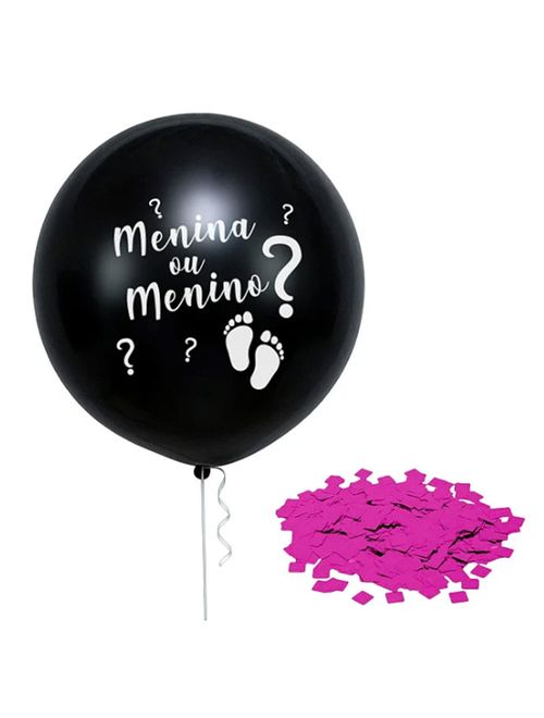 Chá Revelação Balão 36 Polegadas Menina Unidade - Regina