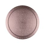 Prato-Plano-Cake-Board-Ouro-Rose-Redondo-26cm---Regina