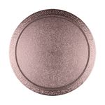Prato-Plano-Cake-Board-Ouro-Rose-Redondo-28cm---Regina