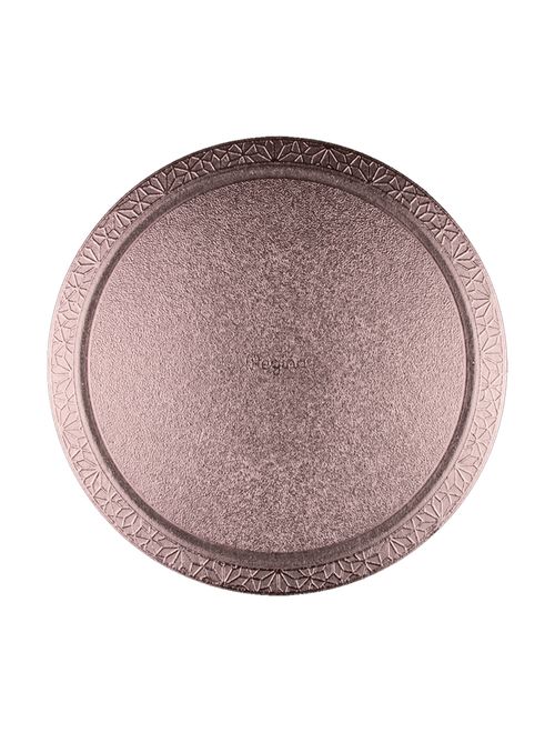Prato Plano Cake Board Ouro Rosé Redondo 28cm - Regina