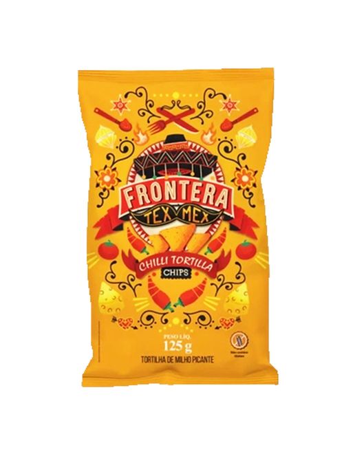 Salgadinho Tex Mex Chilli Tortilla Chips -  Frontera
