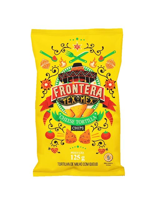 Salgadinho Tex Mex Cheese Tortilla Chips -  Frontera
