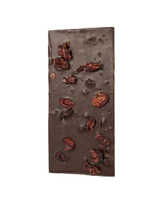 Tablete de Chocolate 70% Cacau Cranberry 80g - Espírito Cacau