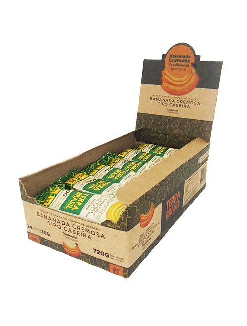 Bananada Tipo Caseira Tradicional 30g c/24 - Terra Brasil