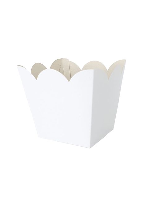 Cachepot Branco Pequeno c/8 - UltraFest
