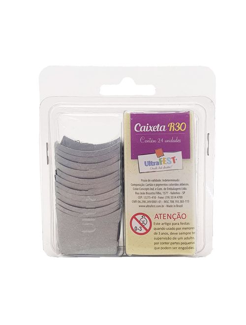 Forminha para Doces Prateada c/24 unidades - UltraFest