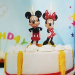 Vela-Mickey-Mouse-Gigante-3D-15cm---Silver-Festas