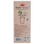 Copo-de-Papel-Eco-Capacidade-60ml-c-40---Silver-Festas