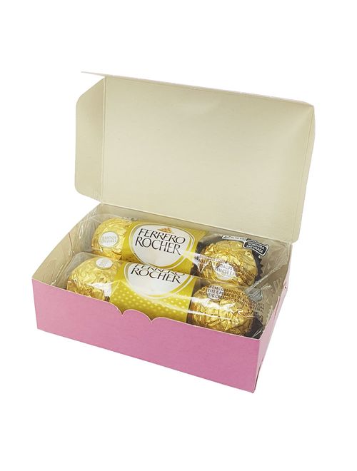 Kit Dia das Mães 2 - Caixa personalizada + 2 Chocolates Ferrero Rocher