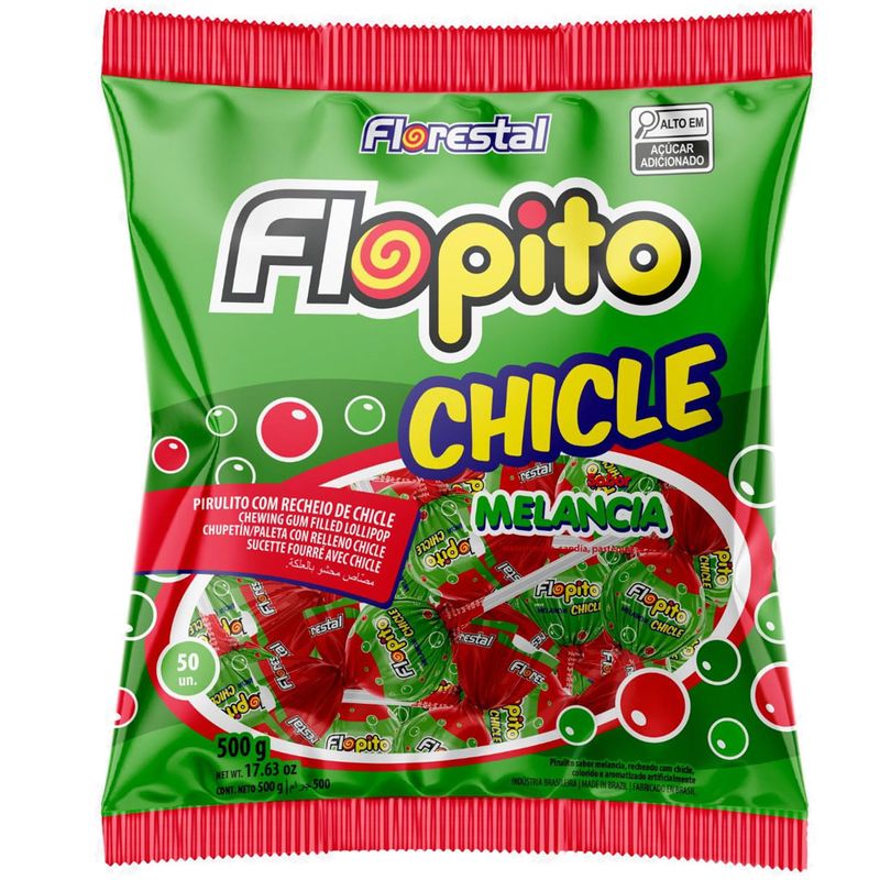 Pirulito-Flopito-Chicle-Sabor-Melancia-500g---Florestal
