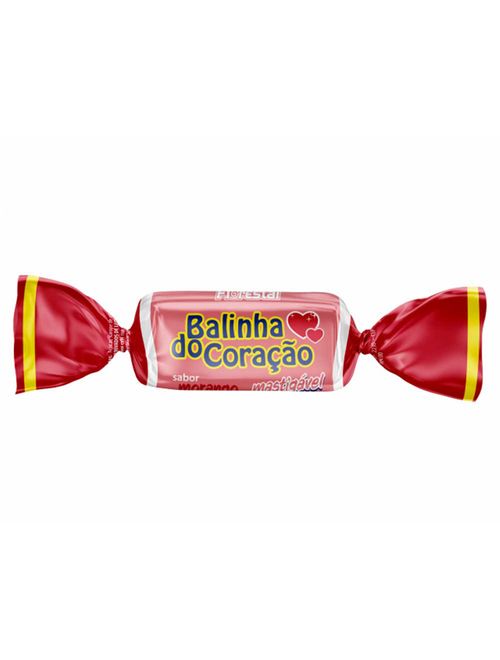 Balinha do Coração Mastigável Morango 500g - Florestal