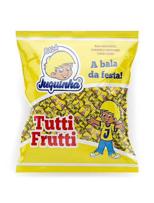 Bala Mastigável Juquinha Tutti Frutti 500g - Florestal