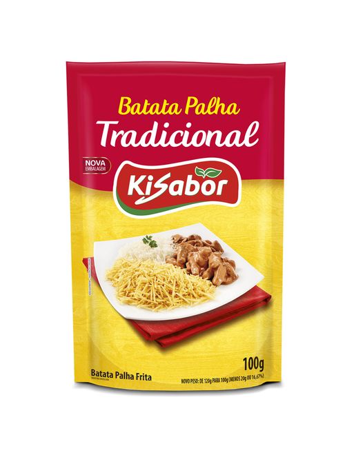 Batata Palha Tradicional 100g - KiSabor