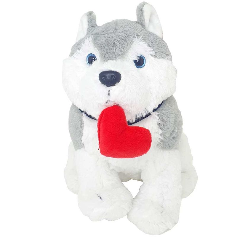 Pelucia-Mini-Husky-Apaixonado---Lovely-Toys