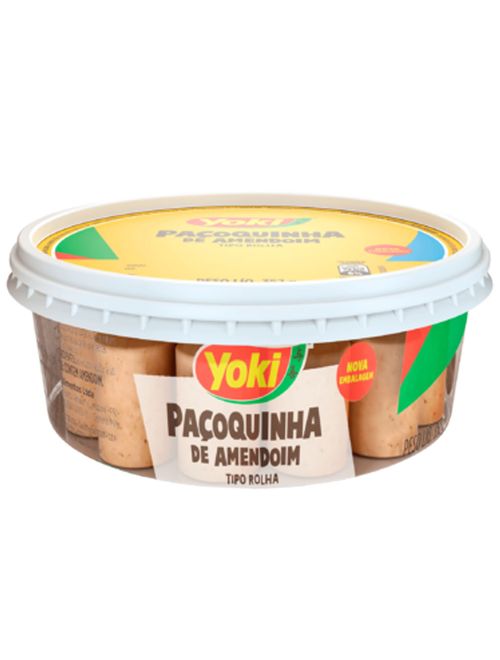 Paçoquinha de Amendoim Rolha 352g - Yoki