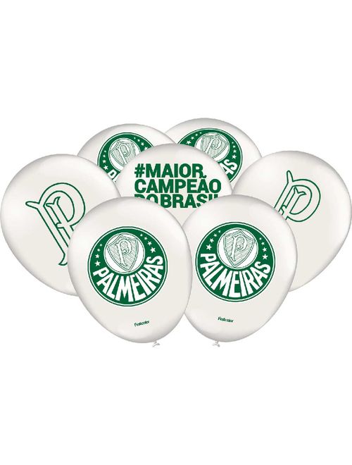 Palmeiras 2023 Balão Látex Nº9 c/25 - Festcolor