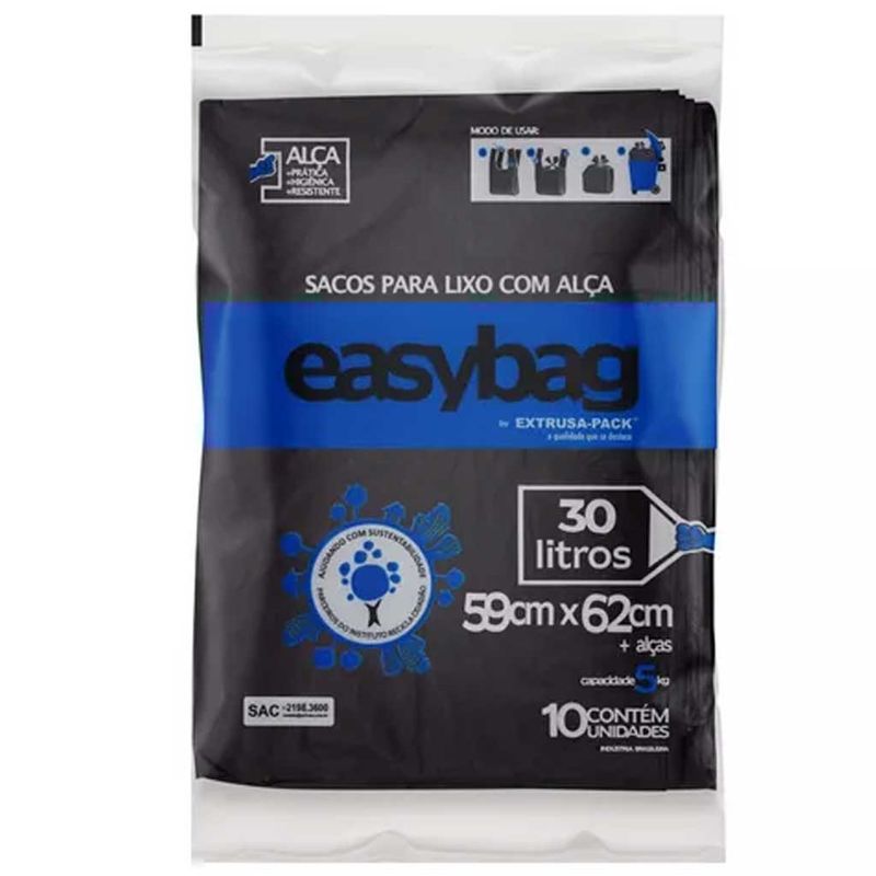 Saco-de-Lixo-Preto-com-Alca-30L-59cmX62m-c-10---Extrusa-Pack