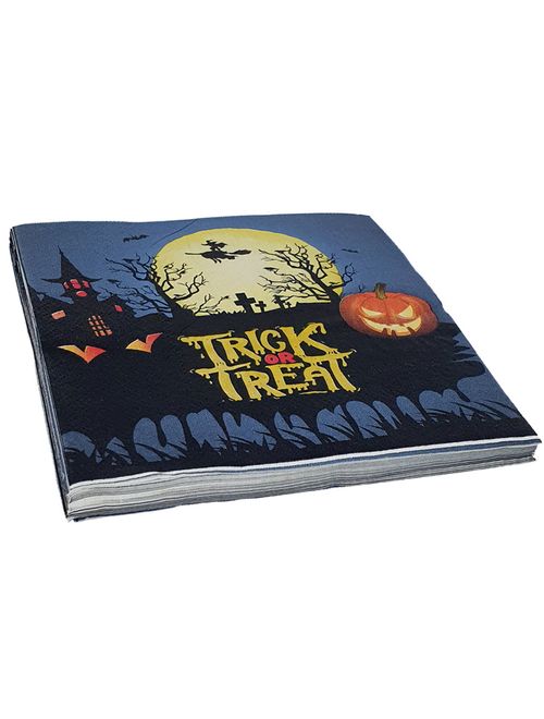 Guardanapo Halloween 33x33cm c/20 - Silver Festas
