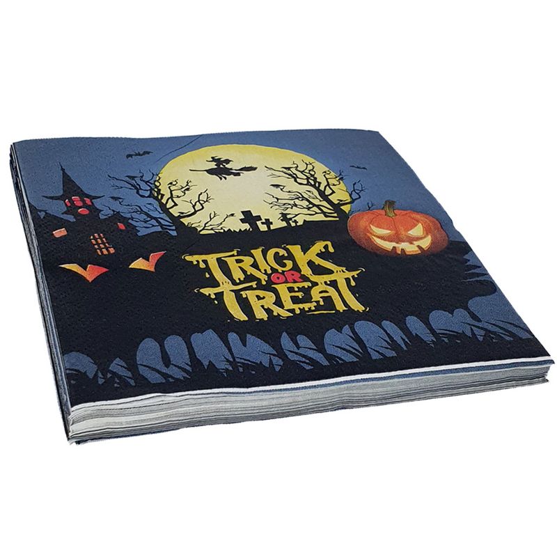 Guardanapo-Halloween-33x33cm-c-20---Silver-Festas